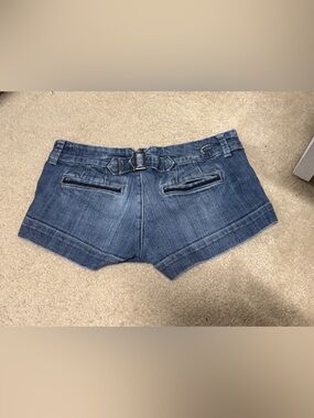 American Eagle Outfitters Denim Short Shorts - Blue